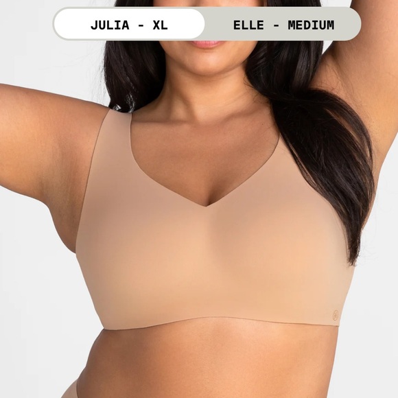 Honeylove Soft Form Bra VGUC Sand/ Nude color - Picture 10 of 11